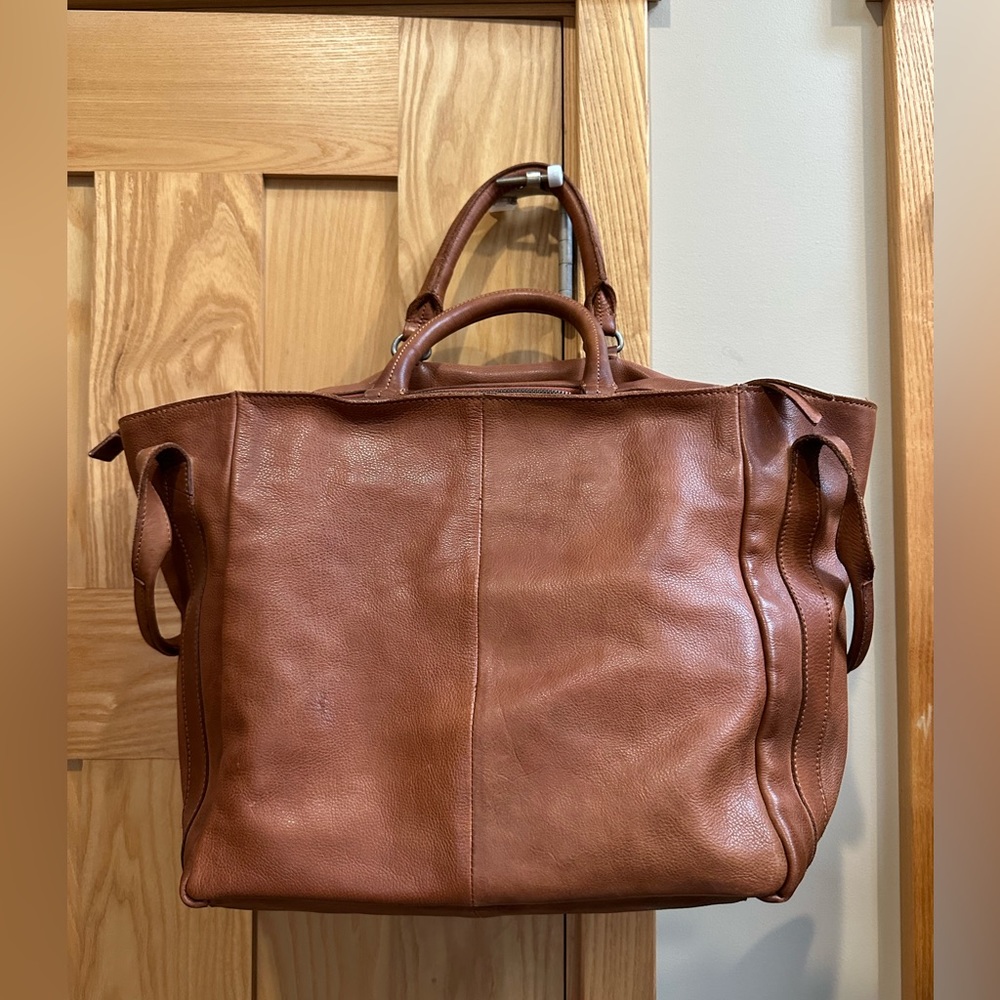 Free people Cognac leather bag